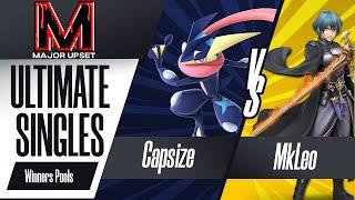 Capsize (Greninja) vs MkLeo (Byleth) - Ultimate Singles Winners Pools - MAJOR UPSET