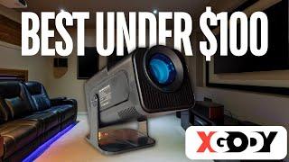 THE BEST UNDER $100 PORTABLE PROJECTOR EVER! XGODY GIMBAL 5 REVIEW