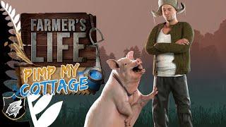 Fixing the tractor, Grain and Beet harvest ⭐ Farmer's Life EP  9  Pimp my Cottage DLC