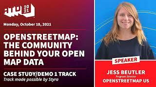 OpenStreetMap - The Community Behind Your Open Map Data