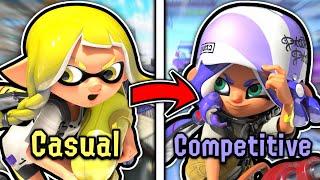 From CASUAL To COMPETITIVE Splatoon ft. @Zorconic @NubIthink