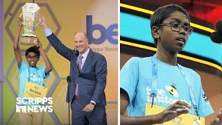 Bruhat Soma wins the 2024 Scripps National Spelling Bee in epic fashion!