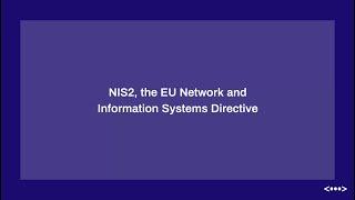 NIS2 - the EU Network and Information Systems Directive - Cyberiom