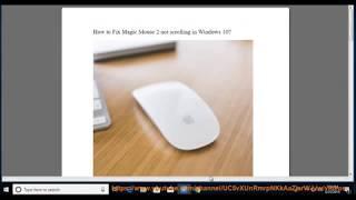 Fix Magic Mouse 2 not scrolling in Windows 10 (2023 updated)