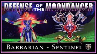 My First Barbarian TANKING of the Defense of the Moondancer (Master) Trial! - Neverwinter M27