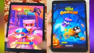 Talking Tom Hero Dash VS Talking Tom Gold Run - Tablet - Discover all the heroes - Gameplay