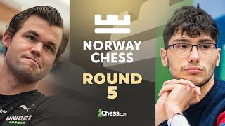 Magnus v. Alireza! With Recent CCT Win, Can Alireza Beat Magnus In Classical? Norway Chess 2024 Rd 5