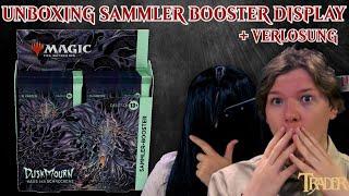 MTG Duskmourn Sammler Booster Display Opening deutsch | Magic the Gathering | Unboxing | Trader 2024