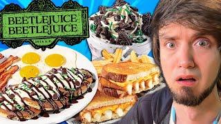 I ate EVERY Beetlejuice 2 menu item at Denny's!