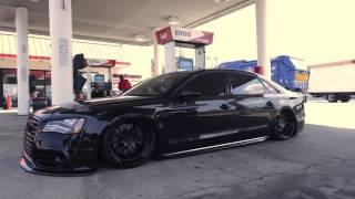 Bagged D4 Audi A8 Preview