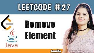 Remove Element | Leetcode problem 27