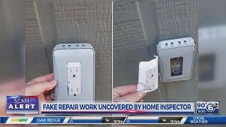 Fake repair work uncovered by home inspector