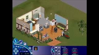 The Sims 1, Having a Sim Reach Level 10 of Every Career Part 1/2 No Commentary