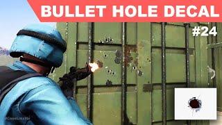 Unreal Third Person Shooter #24 - Bullet Hole Decal Materials