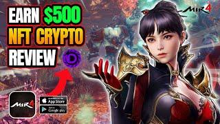 MIR4 | NFT CRYPTO Draco Review - Earn Money Playing MMORPG? iOS & Android