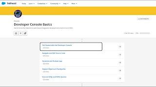 Get Started with the Developer Console || Developer Console Basics