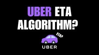 How Uber calculates ETA for a ride