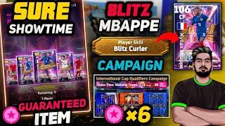 Guaranteed Double Booster Showtime Pack Is Here In E-FOOTBALL 25 | 106 Blitz Mbappe New Campaign