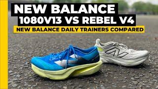 New Balance Rebel v4 vs New Balance 1080 v13: Great daily trainers compared
