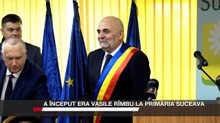 A început era Vasile Rîmbu la Primăria Suceava