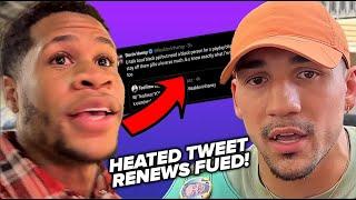 Devin Haney & Teofimo Lopez HEATED tweets - both attack each other online!