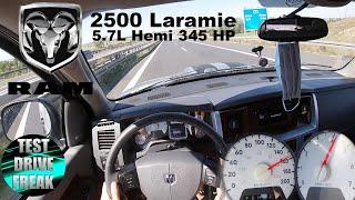 2008 Dodge Ram 2500 5.7L HEMI Laramie 345 HP TOP SPEED AUTOBAHN DRIVE POV