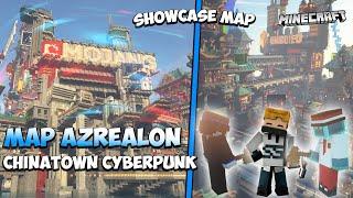 MAP @Azrealon CHINATOWN CYBERPUNK!!! - SHOWCASE MAP MINECRAFT INDONESIA