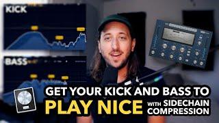 Sidechain Compression for Kick and Bass | Logic Pro X Tutorial