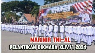 Pelantikan Dikmaba XLIV/1 TNI-AL Puslatdiksarmil Juanda Sby