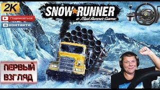 Snowrunner Стрим Обзор (Первый взгляд)Игра в подарок