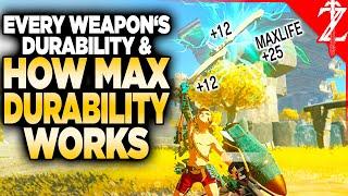 How Max Weapon Durability Works in Tears of the Kingdom Explained