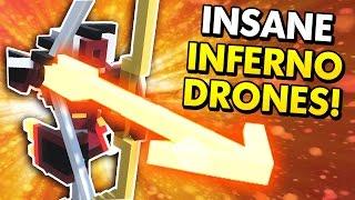 INSANE NEW INFERNO CLONE DRONES! (Clone Drone in the Danger Zone Funny Moments)