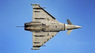 [3D Binaural Audio] Eurofighter Typhoon Demo in the Italian Sky - HQ Jet Sound!