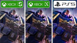 Warhammer 40,000 Space Marine 2 PS5 vs Xbox Series X vs Xbox Series S Graphics Comparison