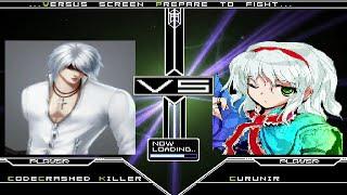 [WinMUGEN] Code Crashed Killer vs Curunir, 666, ABY-Lieselotte, Sacrifice-Innocence, MISHAGUJI-SAMA