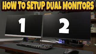 How to Setup Dual Monitors in 2024 - Step-By-Step