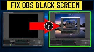 How to Fix OBS black Screen Game Capture Windows 10