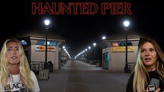 Investigating The MOST HAUNTED Location in My City.. *UFO CAUGHT ON CAMERA* | HB Pier |