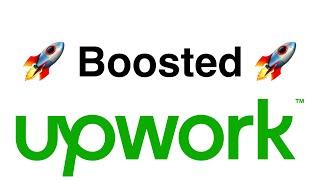 Upwork boosting profile, projects and proposals