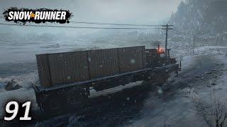 An Oversized Cargo Drama in 5 Acts for Electric Atmosphere - SNOWRUNNER - E91