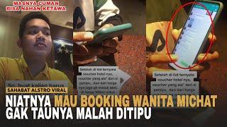 VIRAL VIDEO SEORANG Bapak-bapak Ditipu Sama Wanita MiChat, Dengan Modus Bayar Booking Kamar Hotel.