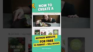 Create an Author Website for FREE to Sell More Books #amazonkdp #lowcontentbooks #websitedesign