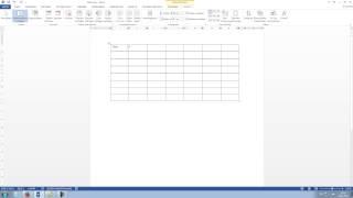 Microsoft Word: Tabellen erstellen - Anfängerkurs, Tutorial [HD, TEIL 4]