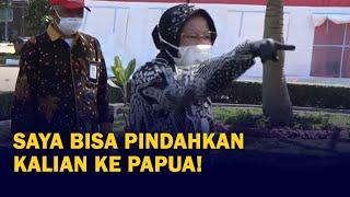 Mensos Risma Marahi Pegawainya Saat Tinjau Dapur Umum di Bandung, Ancam Pindahkan ke Papua!
