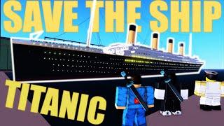 Saving Titanic With The Creator! | Roblox Titanic | With TheAmazeman and Inyo22