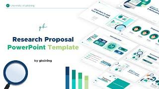 Best Research Thesis Proposal PPT Template - Green | gbsining