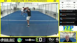 RDB PADEL TOUR SECONDA TAPPA YEP DI ALBANO Fabozzi-Cerea vs Ippolito-Paignadis  #padel #tricks