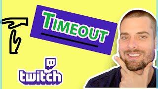 How to Timeout Someone on Twitch