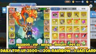 Rainbow Story Private Server New - Daily Top up 2800¥ - 20k rainbow - vip - fashion - mount