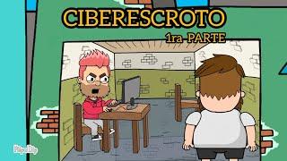 EL CIBERCAFÉ DE AURON  1# Parte  ||  ciberescroto animación ||  Aarón Animations 